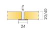 Ripplaeplaat Ecophon Hygiene Perfomance A T24 20x600x600 pilt